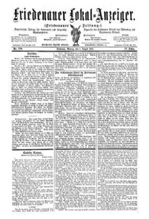 Nr. 178, 01.08.1910