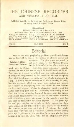 No. 7, July, 1909
