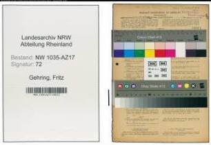 Entnazifizierung Fritz Gehring , geb. 00.00.0000 (Steiger)
