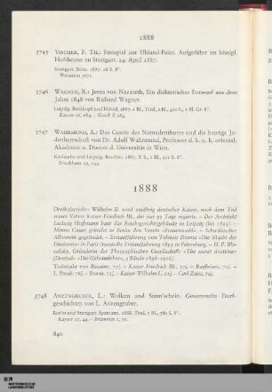 1888 (Nr. 3748-3783)