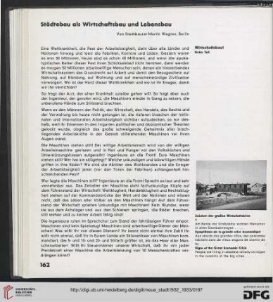 6: Städtebau als Wirtschaftsbau und Lebensbau