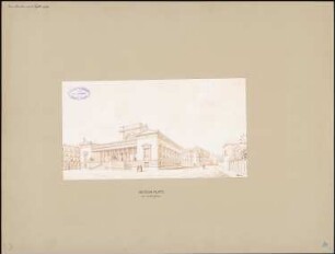 Provinzialmuseum, Breslau: Perspektivische Ansicht