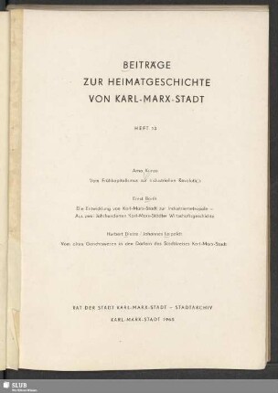 Vom Frühkapitalismus zur industriellen Revolution