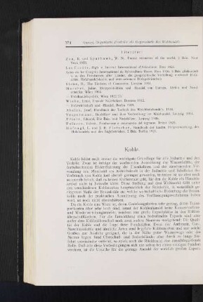 Kohle.