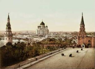 Moscou. Cathédrale du St. Sauveur [Russland 1904]
