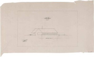 Gsaenger, Gustav; Schondorf am Ammersee (Bayern); Atriumschule - Atriumschule, Hof (Schnitt)