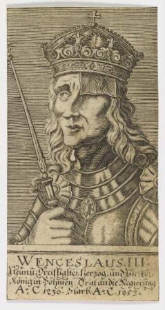 Bildnis des Wenceslaus III.