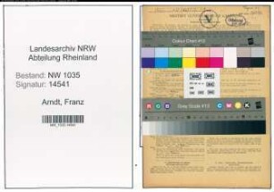Entnazifizierung Franz Arndt , geb. 29.11.1891 (Steiger)