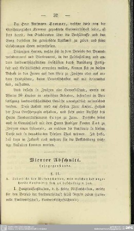 Vierter Abschnitt. Lehrgegenstände