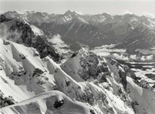 Blick vom Dachstein auf die Tauernkette