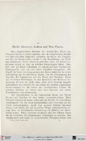 II. Nicolò, Giovanni, Andrea und Nino Pisano