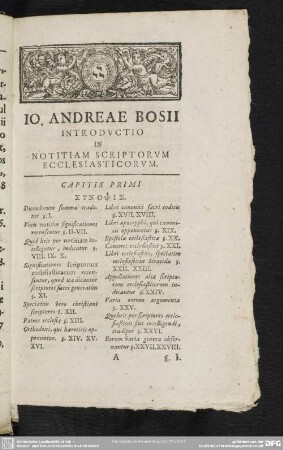 Introductio In Notitiam Scriptorum Ecclesiasticorum