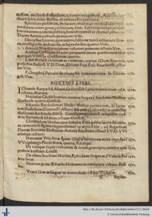 Poetici Libri.