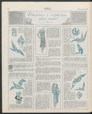 Consultas y respuestas sobre modas