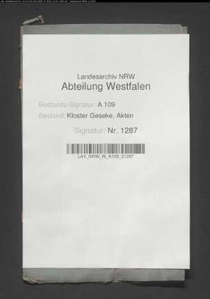 Ein von Henrich Wienecke gen. Luecke in Störmede an die Stiftskirche schuldiges Kapital von 120 Rtlr.