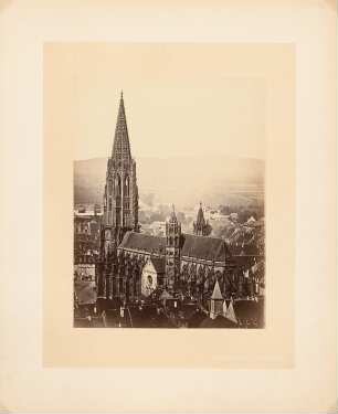 Münster, Freiburg/Breisgau: Ansicht des Münsters vom Südosten