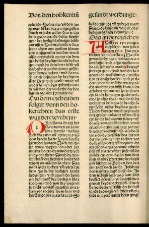 Czu dem czehenden folget vonn den hokerichten ...
