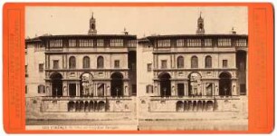 Uffizien, Florenz: Blick durch die Lungarno Torrigiani