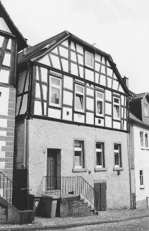 Wohnhaus, Fachwerk; Gelnhausen, Kuhgasse 6, Kuhgasse