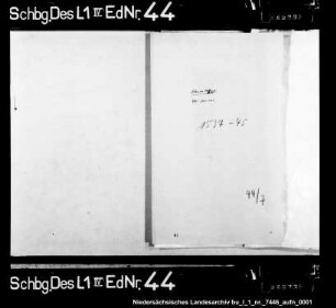 Schuldensachen des Dietrich von Staffhorst