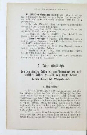 I. Die Völker des Morgenlandes