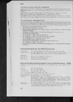 Veranstaltungen, Aufgabengebiete