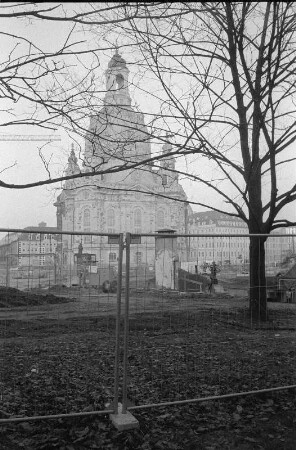 Dresden : In Dresden, wieraufgebaute Frauenkirche