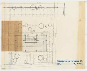 Wohnhaus Königin-Luise-Straße 39, Berlin-Dahlem: Grundriss Erdgeschoss 1:100