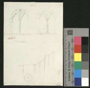 Architektonische Details aus Foligno und Rom