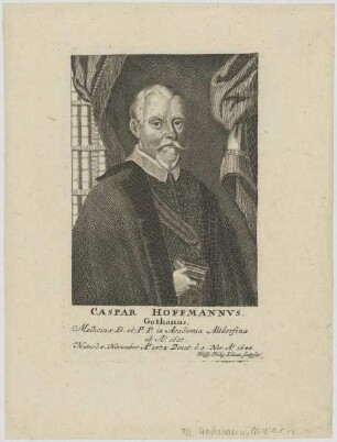Bildnis des Caspar Hoffmannvs