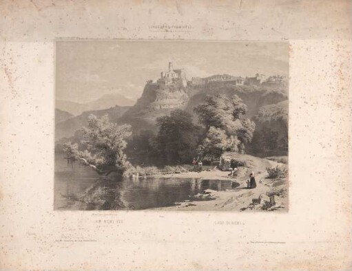 No. 11. Am Nemi-See.