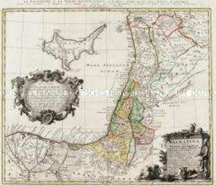 Palaestina seu Terra olim Sancta / La Palestine ou la Terre Sainte