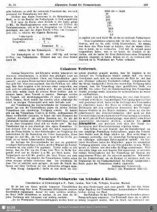 Westminster-Schlagwerke von Schlenker & Kienzle