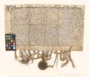 Altmärkische und prignitzsche Städte verschreiben sich Andreas Brunow zu Stendal über 600 Taler.