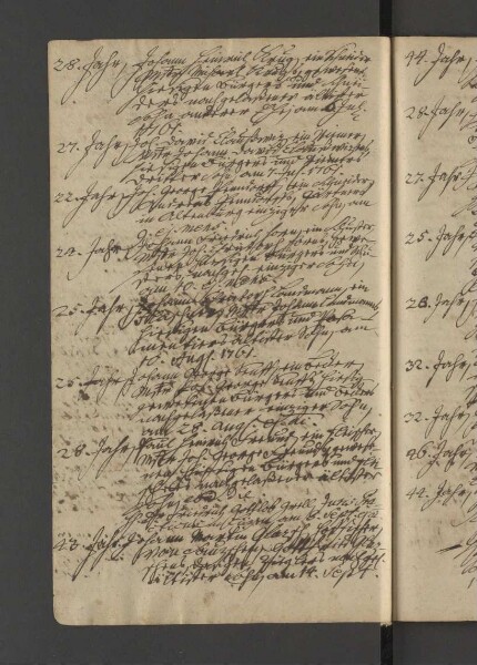 Bürgerbuch der Stadt Zeitz - 1701-1801