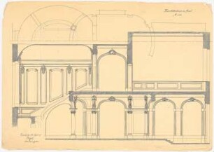 Kunstakademie, Kassel: Detail: Eingang an der Vorderansicht