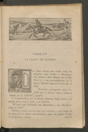 Capítulo LVI - La salida de Madrid