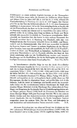 Der Stralsunder Liber memorialis, bearb. von Horst-Diether Schroeder, Teil 3, Fol. 121 - 186, 1423 - 1440 (Veröffentlichungen des Stadtarchivs Stralsund, 5,3) : Weimar, Böhlau, 1972
