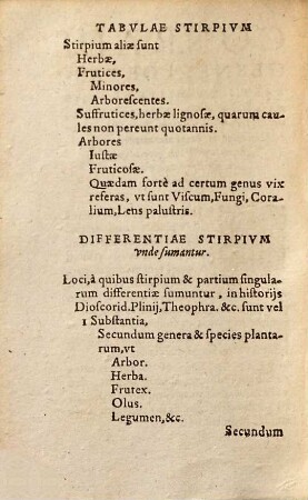 De stirpium collectione tabulae tum generales, tum per duodecim menses : cum Germanicis nominibus, & alijs hactenus a nemine traditis