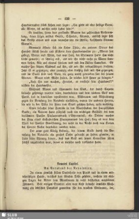 Neuntes Capitel. Am Vorabend der Revolution