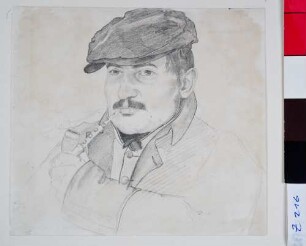 Bildnis des Architekten Kaspar Waldmann en face