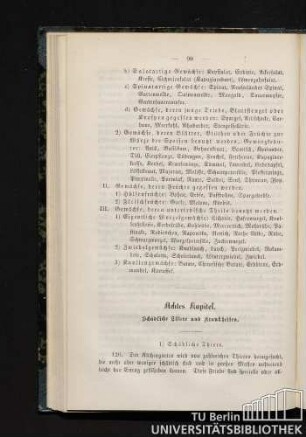 Achtes Kapitel. Schädliche Thiere und Krankheiten.
