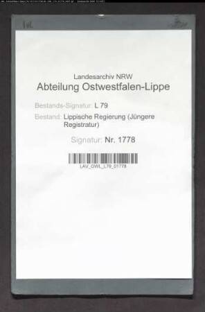 Revision der Steuerkasse Cappel