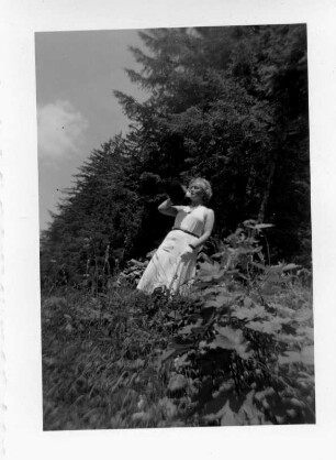 Albumseite : Fotoalbum der Familie Theodor Blumer