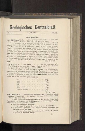 1. Juli 1901. No. 13.