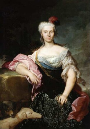 Bildnis einer Dame als Diana