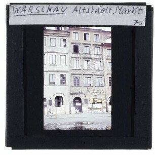 Warschau, Altstädtischer Markt : "Haus unterm Neger" (Q21286205)