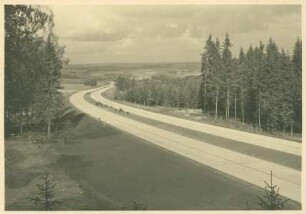 Reichsautobahn Berlin-München km 100-107, Deutschland, 1935-1936