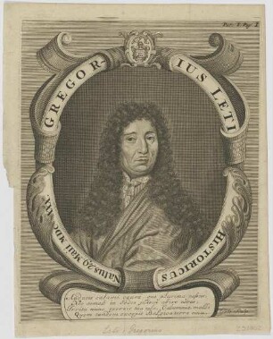 Bildnis des Gregorius Leti