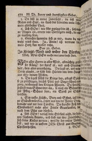 572-582, Das 32. - 33. Gebet